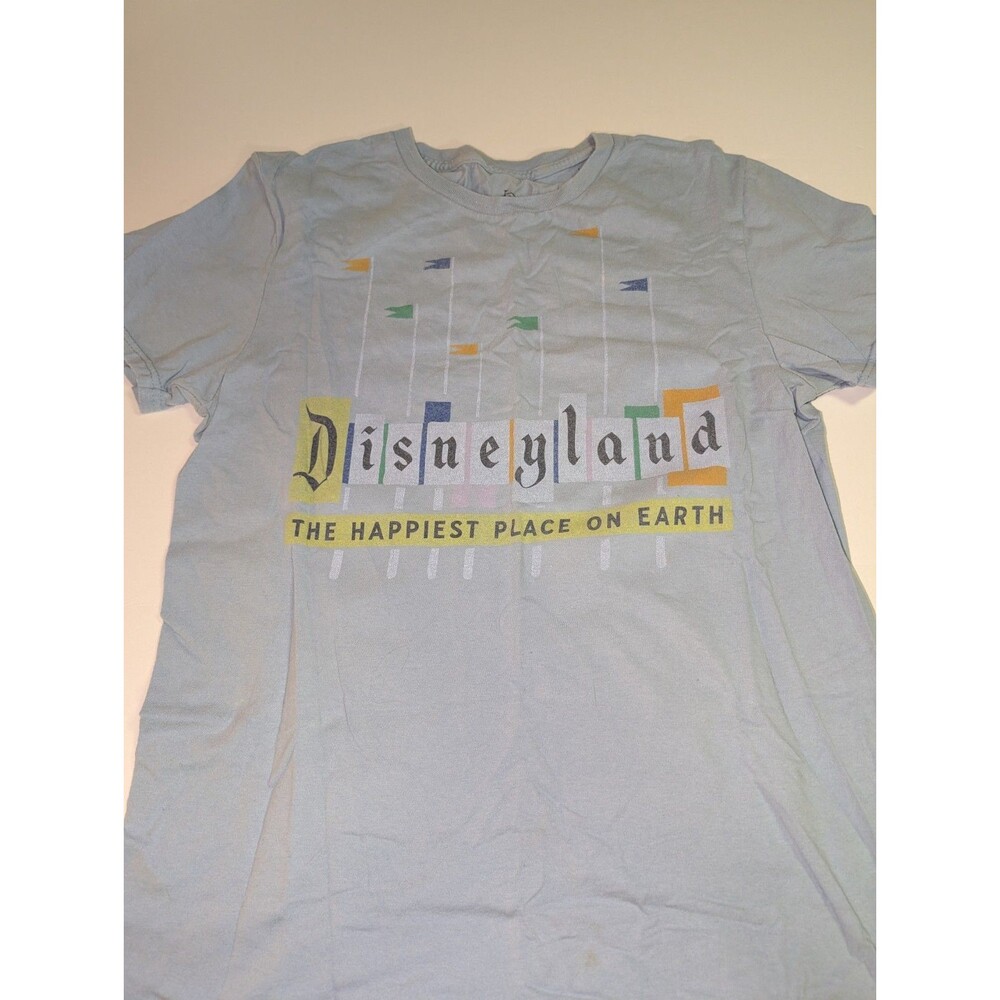 Disney Parks Disneyland Women's T-shirt The Happiest Place On Earth Size Small
